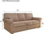 PureFit Stretch Couch Covers for Sofa Large Sofa Slipcovers Navy | 1-Piece - Image 6