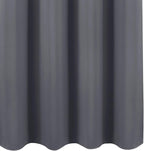 Blackout Curtains 66 x 54 Inch Long Grey Curtains Set of 2 Panels Room - Image 8