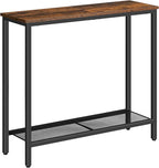 HOOBRO 29.5" Narrow Console Table, Small Entryway Table by HOOBRO