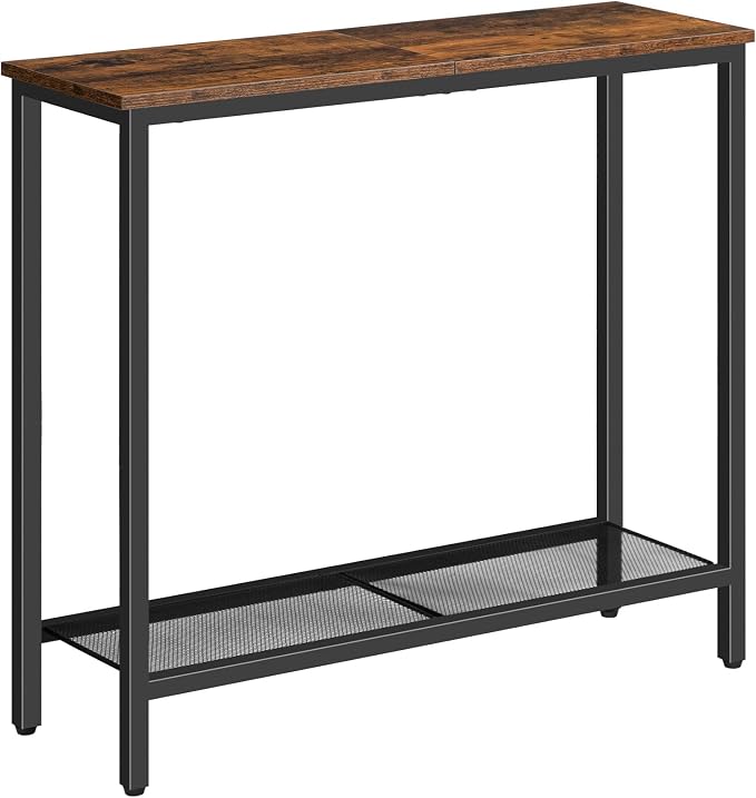 HOOBRO 29.5" Narrow Console Table, Small Entryway Table by HOOBRO