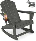 Plastic Adirondack Chair by ABCPATIO
