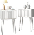 LAATOOREE Nightstands Set of 2, Small Side Table, Bedside Table by LAATOOREE