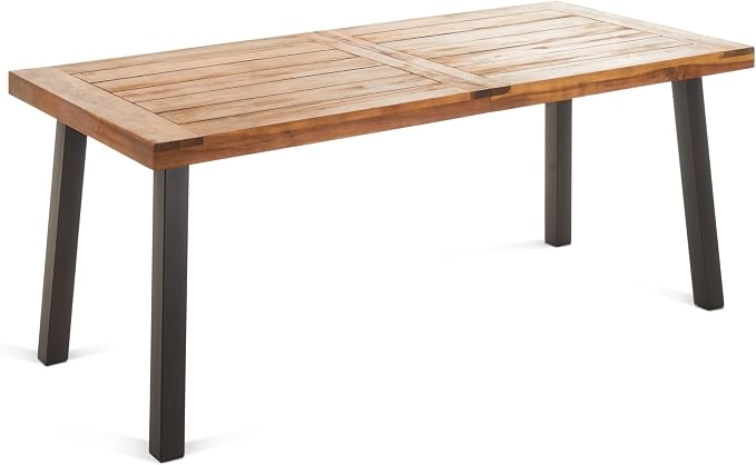 Eco Friendly Dining Table Made from Sustainable Bamboo and Non Toxic Finishes - Image 6