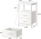 Huuger Nightstands Set of 2, End Tables - Image 3