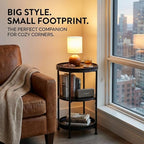 Dulcii Side Table, Round End Table - Image 8