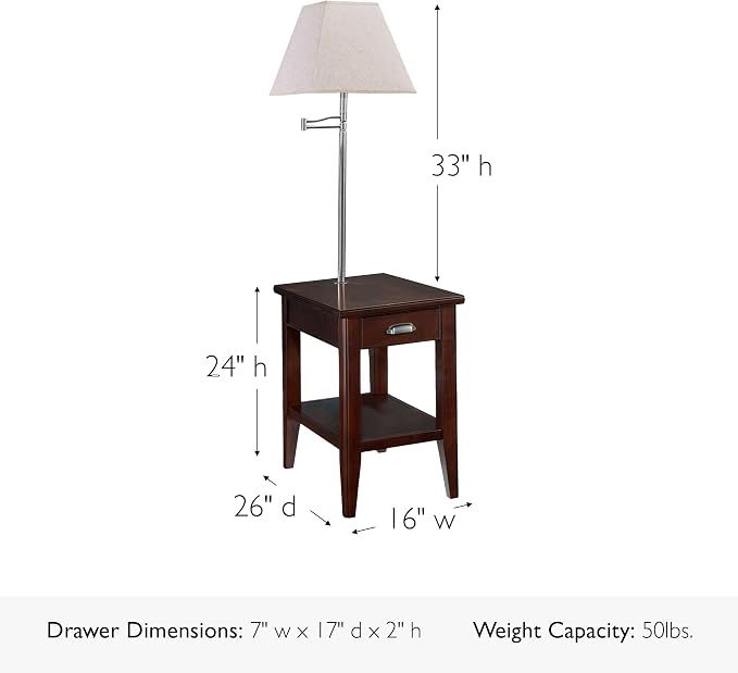Leick Home Laurent End Table - Image 3