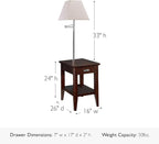 Leick Home Laurent End Table - Image 3
