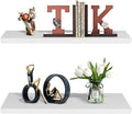 SAUMONIERES 24 Inch Floating Wall Shelves by Saumonieres