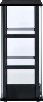 Coaster Home Furnishings Cyclamen 34-inch 3-Tier Clear Tempered Glass Curio - Image 8