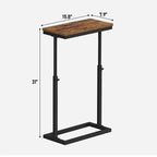 TUTOTAK End Table, Side Table, Tall Couch Table, Sofa Table, Living Room - Image 8