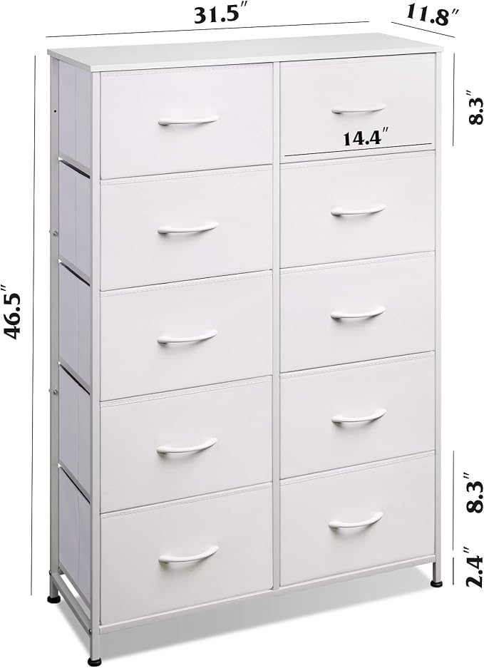 WLIVE Tall Dressers for Bedroom - Image 3