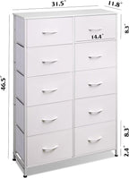 WLIVE Tall Dressers for Bedroom - Image 3