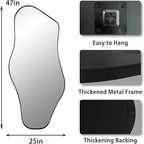 Irregular Wall Mirror, Modern Organic Mirrors - Image 5