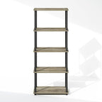 Furinno Turn-N-Tube Book Shelf, 5-Tier Bookshelf, Bookcase - Image 6
