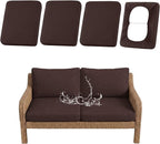 Waterproof Outdoor Cushion Covers, Stretch Patio Slipcovers | UV Resistant by hyha