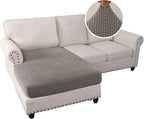 H.VERSAILTEX Sectional Couch Covers 1 Piece Chaise Slipcover L Shape Separate - Image 2