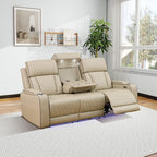 Leather Power Recliner Sofa Set - Image 8