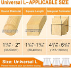 24 Pcs Chair Leg Floor Protectors - Image 5
