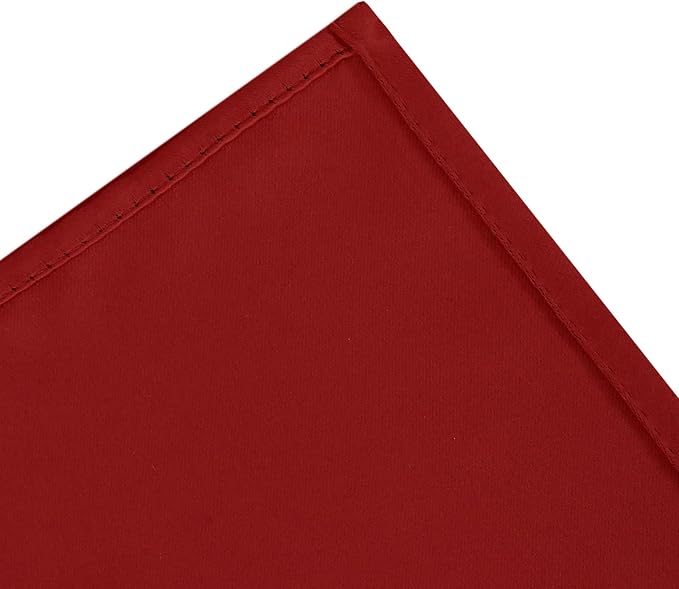 Blackout Curtains 52 x 120 Inch Long Red Curtains Set of 2 Panels Room - Image 7