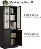 TUSY 71" TV Stand Storage Set - Image 6
