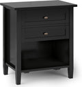 SIMPLIHOME Warm Shaker Bedside Table by SimpliHome