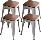 Modern Industrial Metal Stool Classroom Stools by HAOBOHOME
