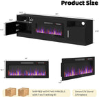 Lemberi Fireplace tv Stand - Image 7