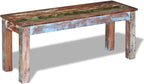 Gecheer Bench Solid Reclaimed Wood 43.3"x13.8"x17.7" - Image 3