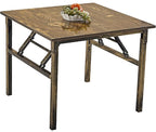Japanese Floor Table, Folding Square Low Coffee Table by Unknown