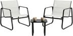 DUMOS 3 Piece Patio Furniture Set，Outdoor Patio Furniture Set by DumosLifestyle