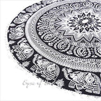 Mandala Floor Pillow Cover Meditation Cushion Seating Throw Hippie Round - Image 5