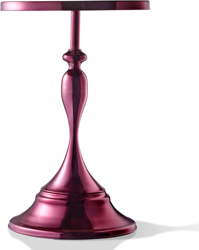 Homes: Inside + Out Halric Modern 24" Tall Round End Table by HOMESInsideOut