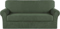 Turquoize Stretch Sofa Slipcover 2 Pieces Sofa Cover Couch Cover by Turquoize