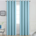 Yakamok Room Darkening Curtains 52x96 inch Length Sky Blue-Living Room | 2 by Yakamok