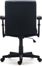 Staples Ergonomic Task Chair, Faux Leather, Adjustable Height - Image 7