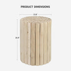 DUHOME Boho Round Side Table - Image 2