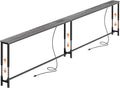 Huuger 110.2 Inch Sofa Table by Huuger