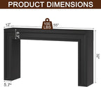 Rresyet 55 Inch Long Console Table, Sofa Table Behind Couch, Entryway Table - Image 2