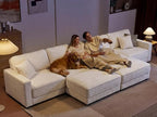 Vipbear 120" Oversized Modular Sectional Sofa, L Shaped Couch Set - Image 7