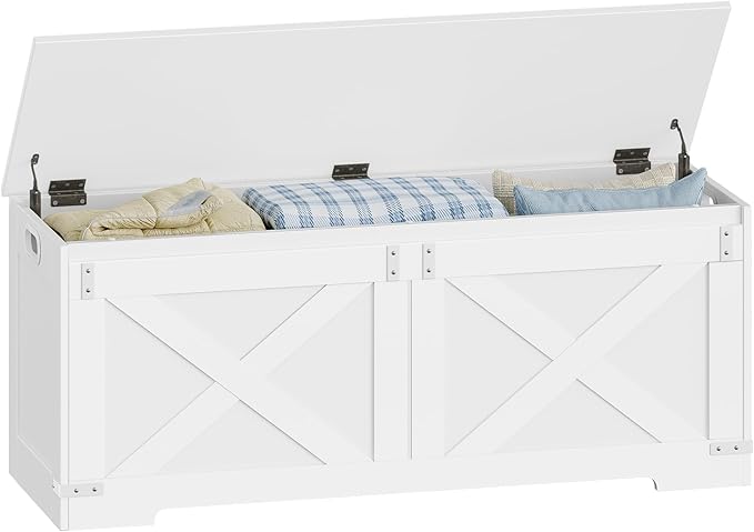 Hzuaneri 47.2" Storage Chest, Large Storage Trunk by Hzuaneri