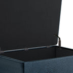 SIMPLIHOME Owen Coffee Table Storage Ottoman - Image 9