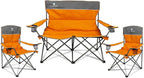 Camping Chair Set of 3, Outdoor Folding Camping Chairs by CAMPHILL