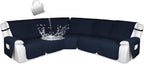 HDCAXKJ 100% Waterproof Reclining Sectional Couch Covers L Shape Recliner Sofa by HDCAXKJ