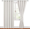 Blackout Curtains for Bedroom, 60 x 84 Inches Long, 2 Panels | Thermal by Hiasan