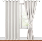 Blackout Curtains for Bedroom, 60 x 84 Inches Long, 2 Panels | Thermal by Hiasan