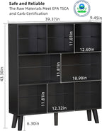 YAHARBO 8 Cube Bookshelf, 3 Tier Bookcase - Image 3