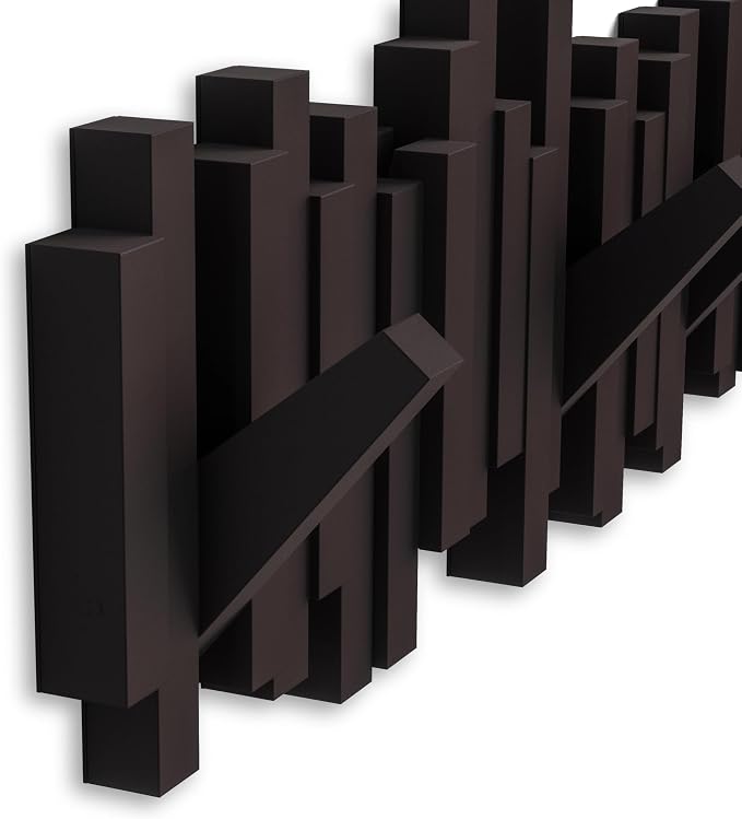 Umbra Sticks Wall-Mounted Coat Rack Rail Hook - Image 8