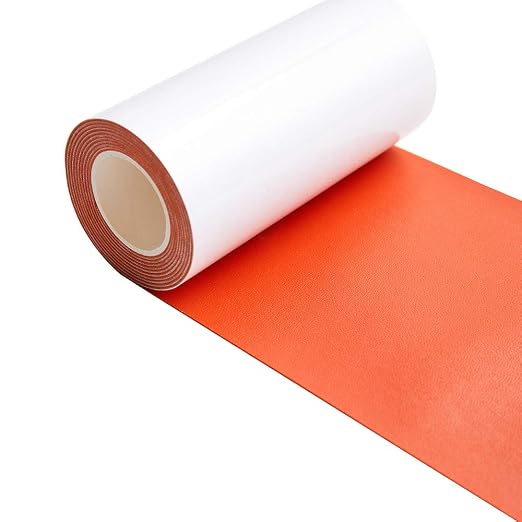 Leather Repair Patch Kit Orange 4 x 60 inch Leather Repair Tape Self Adhesive - Image 3