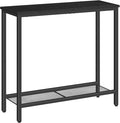 HOOBRO 29.5" Narrow Console Table, Small Entryway Table by HOOBRO