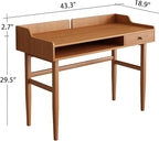 Vintage-Style Desk with Scandinavian Flair, Computer or Laptop Desk, Writing - Image 2